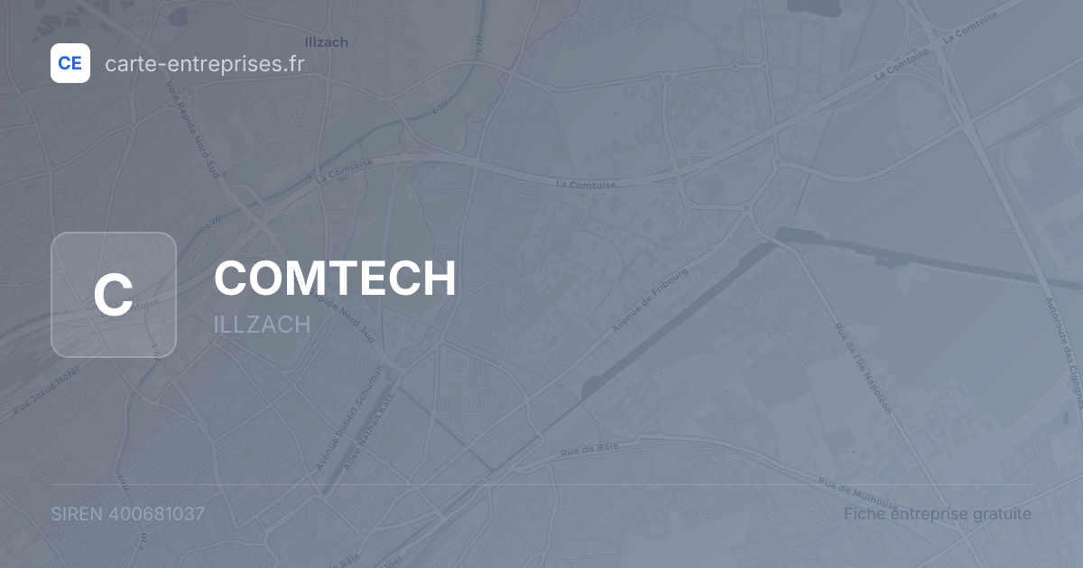 COMTECH — 400681037 — fiche entreprise