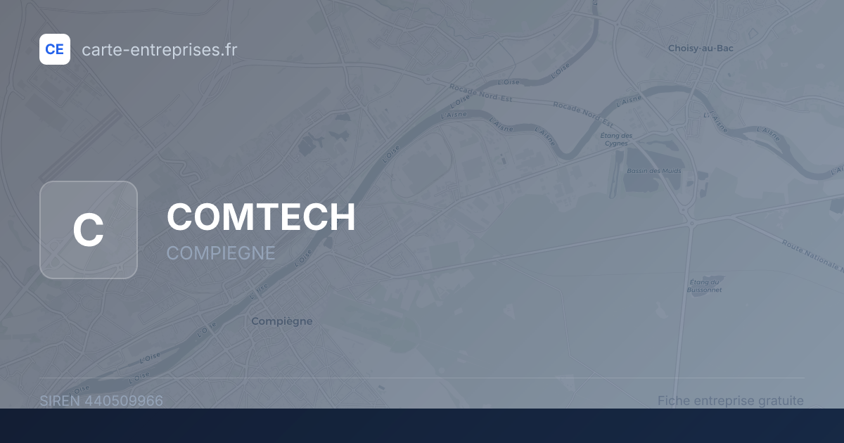 COMTECH — 440509966 — fiche entreprise