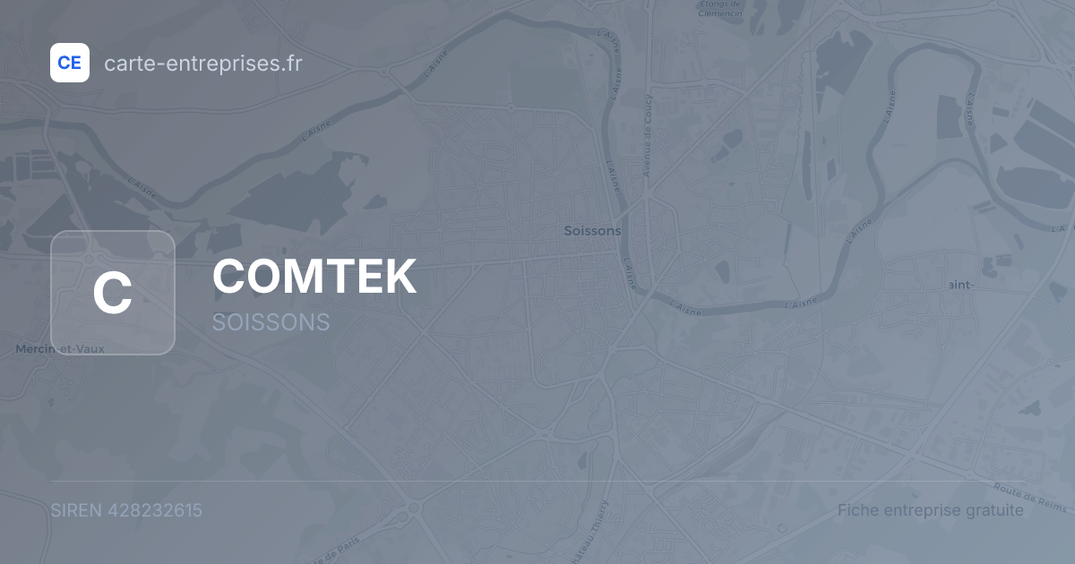 COMTEK — 428232615 — fiche entreprise
