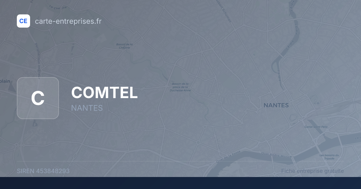 COMTEL — 453848293 — fiche entreprise