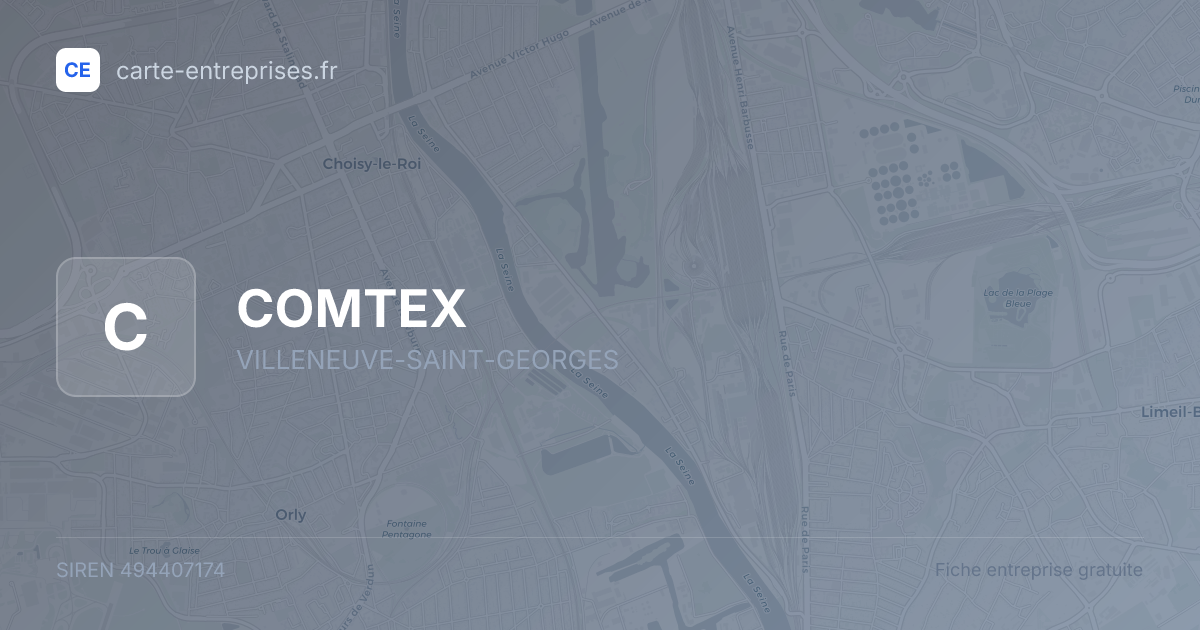 COMTEX — 494407174 — fiche entreprise