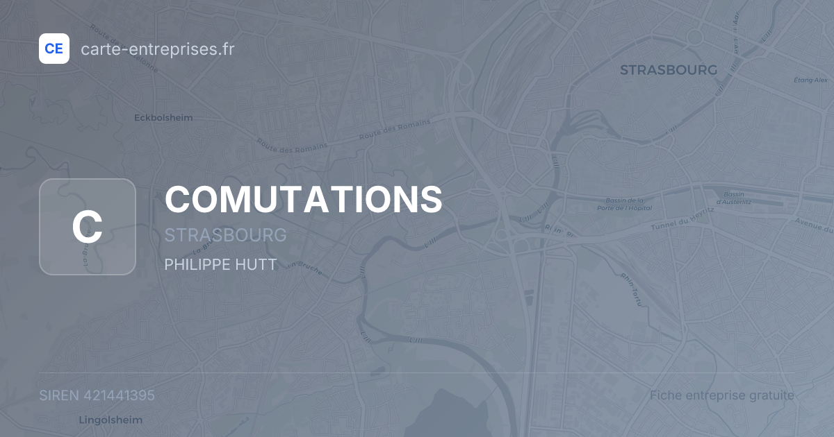 COMUTATIONS — 421441395 — fiche entreprise