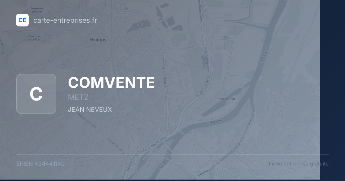 COMVENTE — 494441140 — fiche entreprise