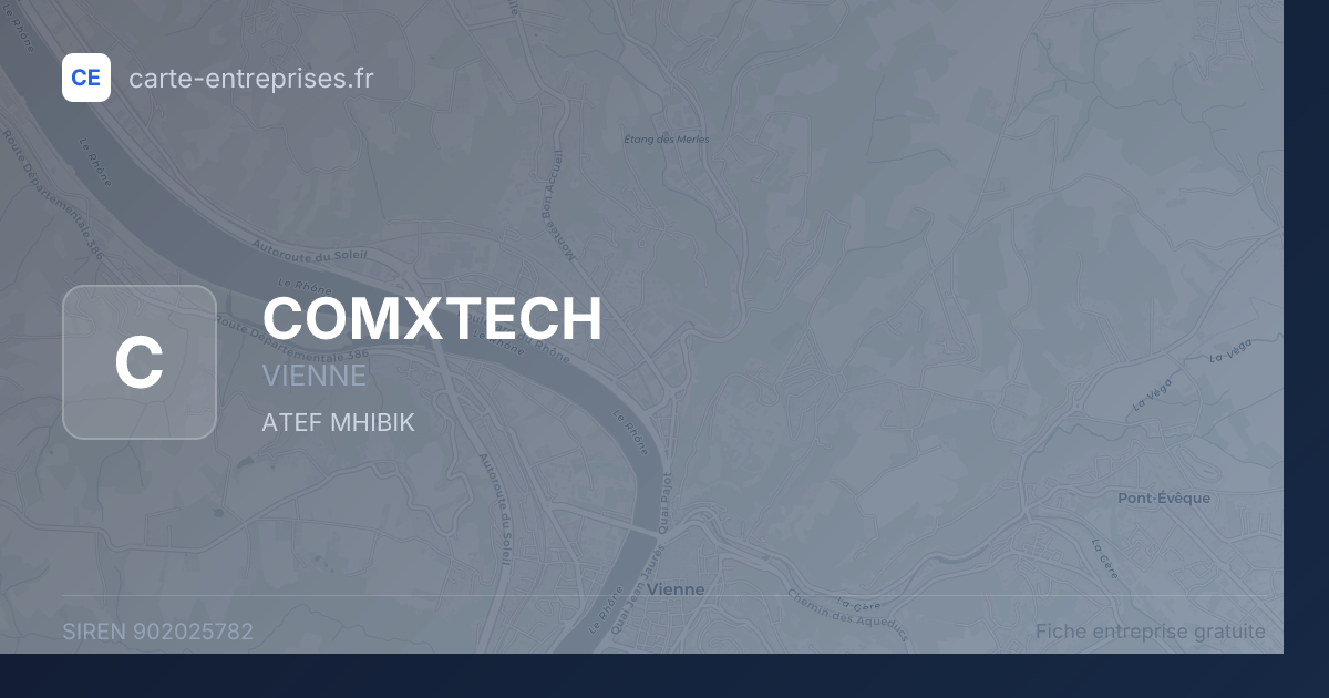 COMXTECH — 902025782 — fiche entreprise
