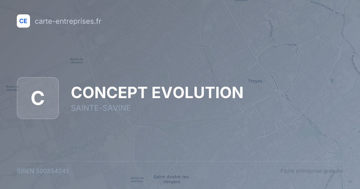CONCEPT EVOLUTION — 500854245 — fiche entreprise