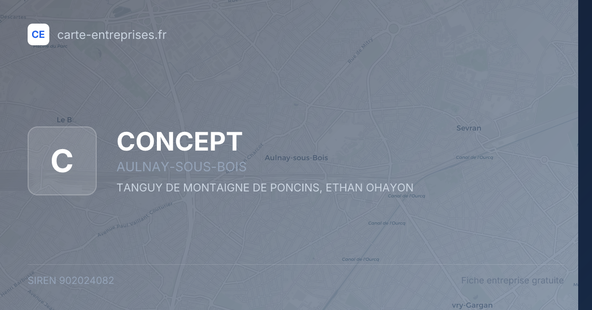 CONCEPT — 902024082 — fiche entreprise