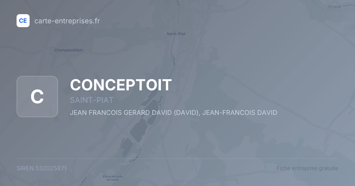CONCEPTOIT — 532025871 — fiche entreprise