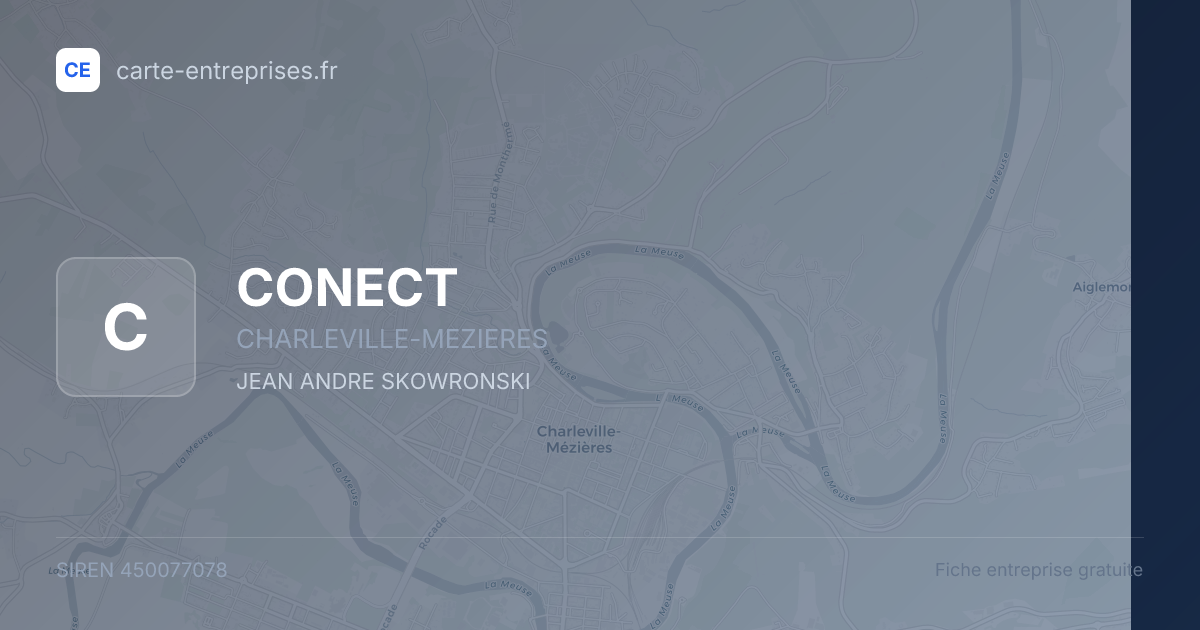 CONECT — 450077078 — fiche entreprise
