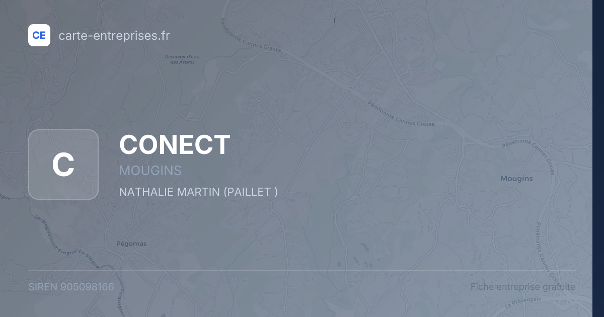 CONECT — 905098166 — fiche entreprise