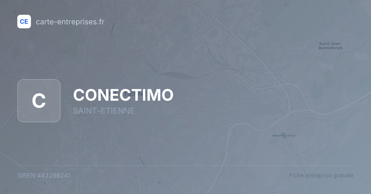 CONECTIMO — 442286241 — fiche entreprise