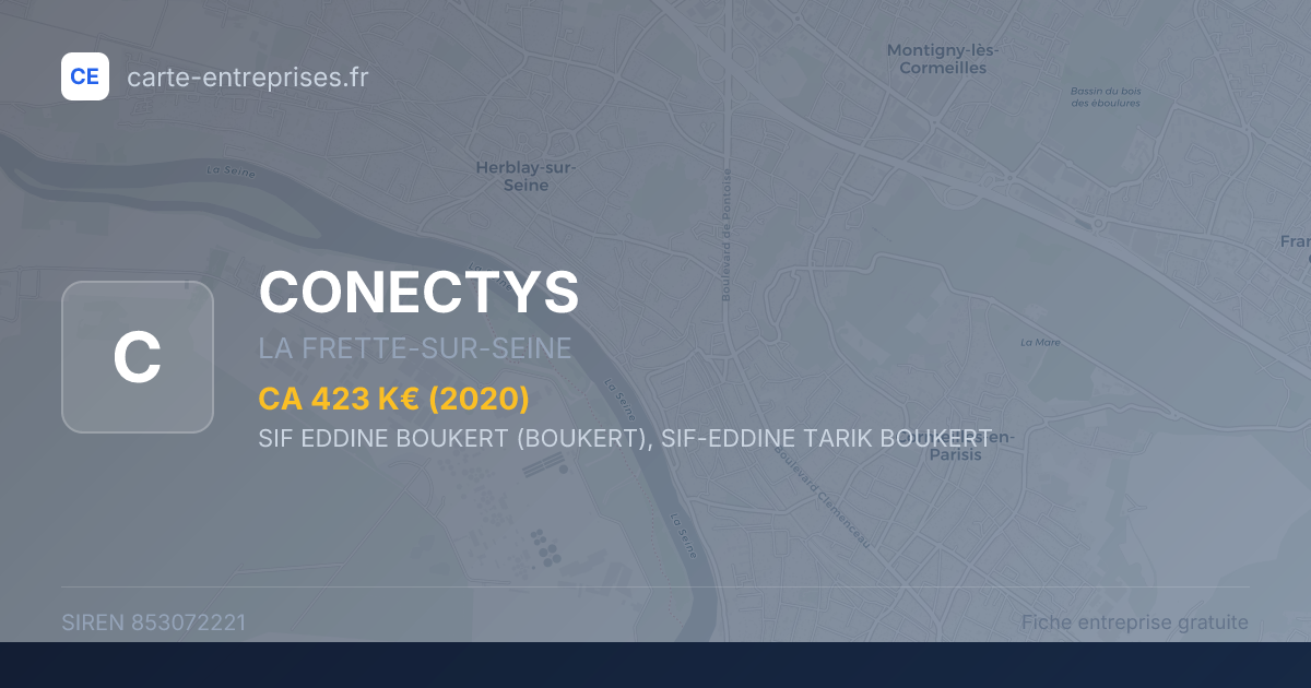 CONECTYS — 853072221 — fiche entreprise