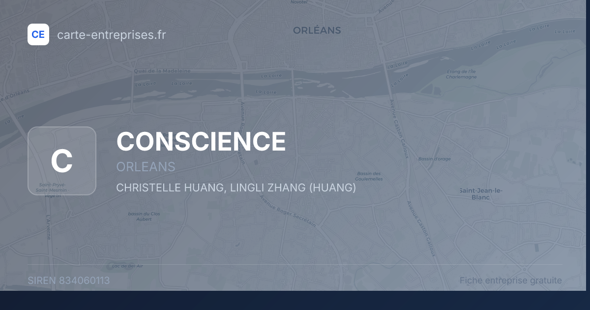 CONSCIENCE — 834060113 — fiche entreprise