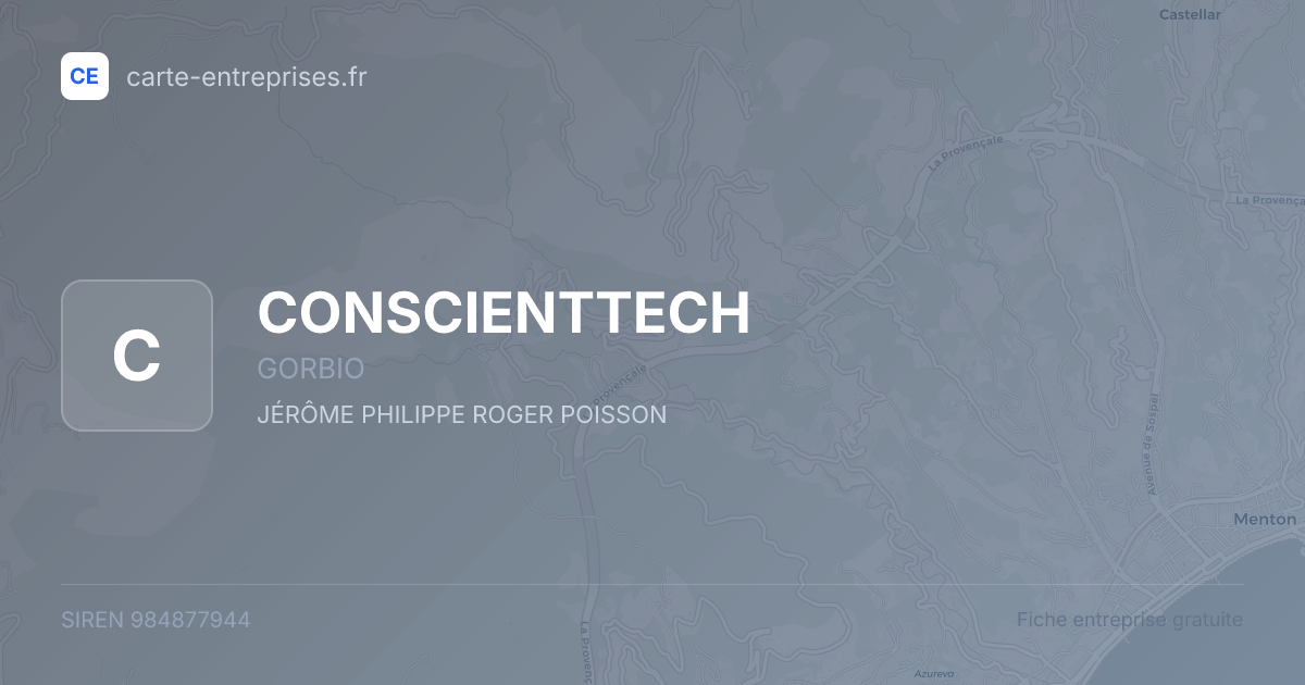 CONSCIENTTECH — 984877944 — fiche entreprise
