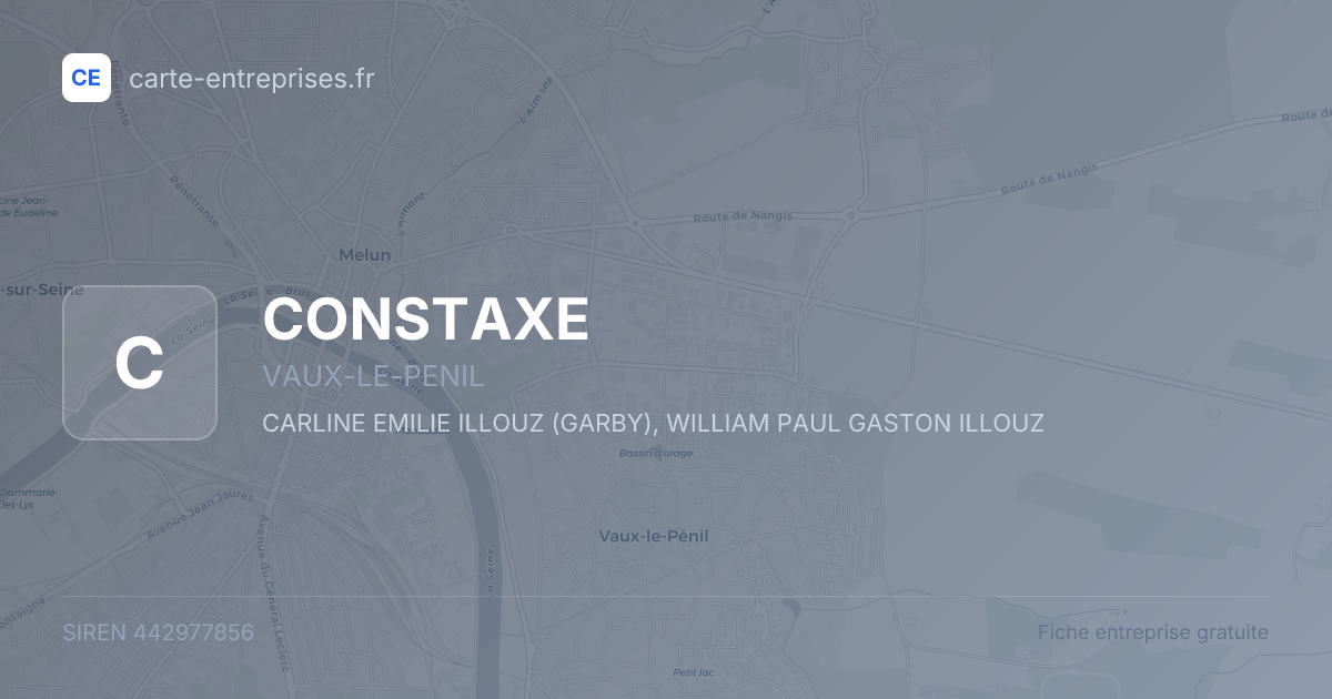 CONSTAXE — 442977856 — fiche entreprise