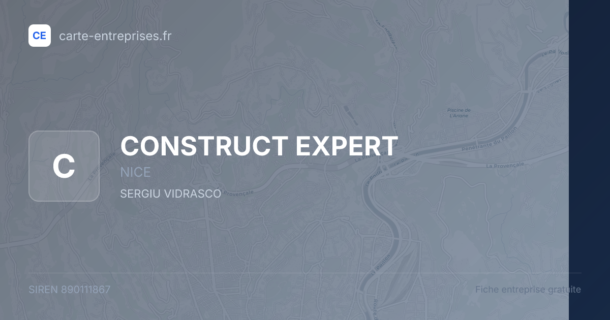 CONSTRUCT EXPERT — 890111867 — fiche entreprise