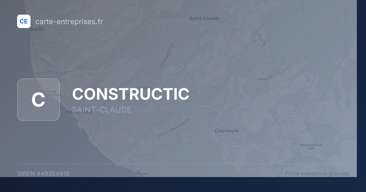 CONSTRUCTIC — 449354919 — fiche entreprise