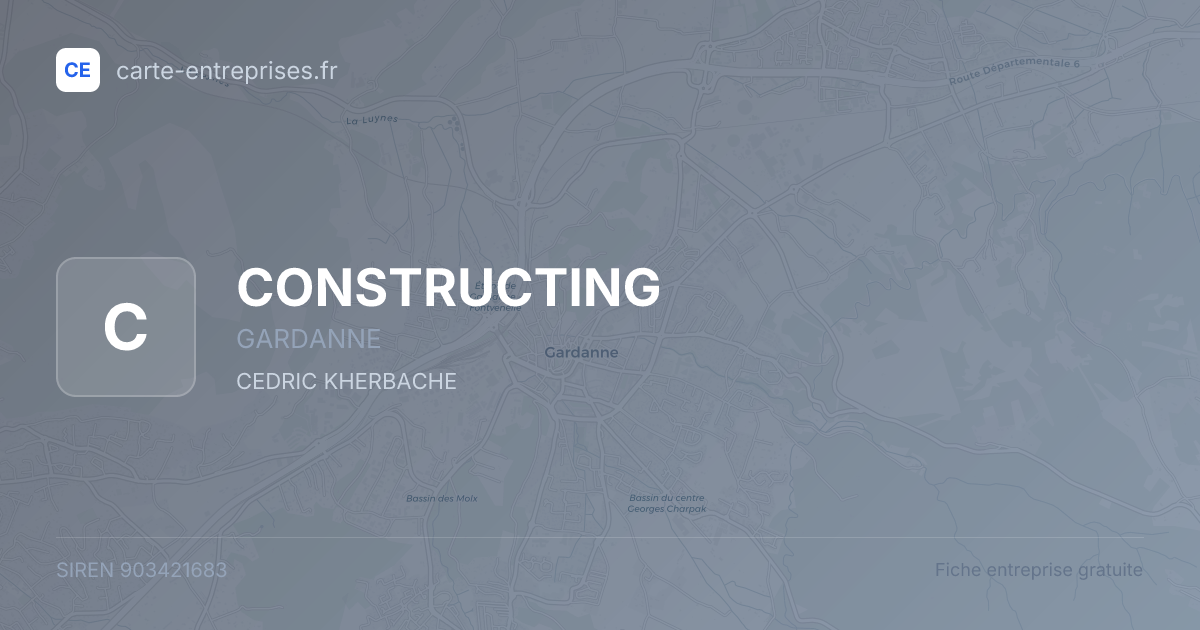 CONSTRUCTING — 903421683 — fiche entreprise