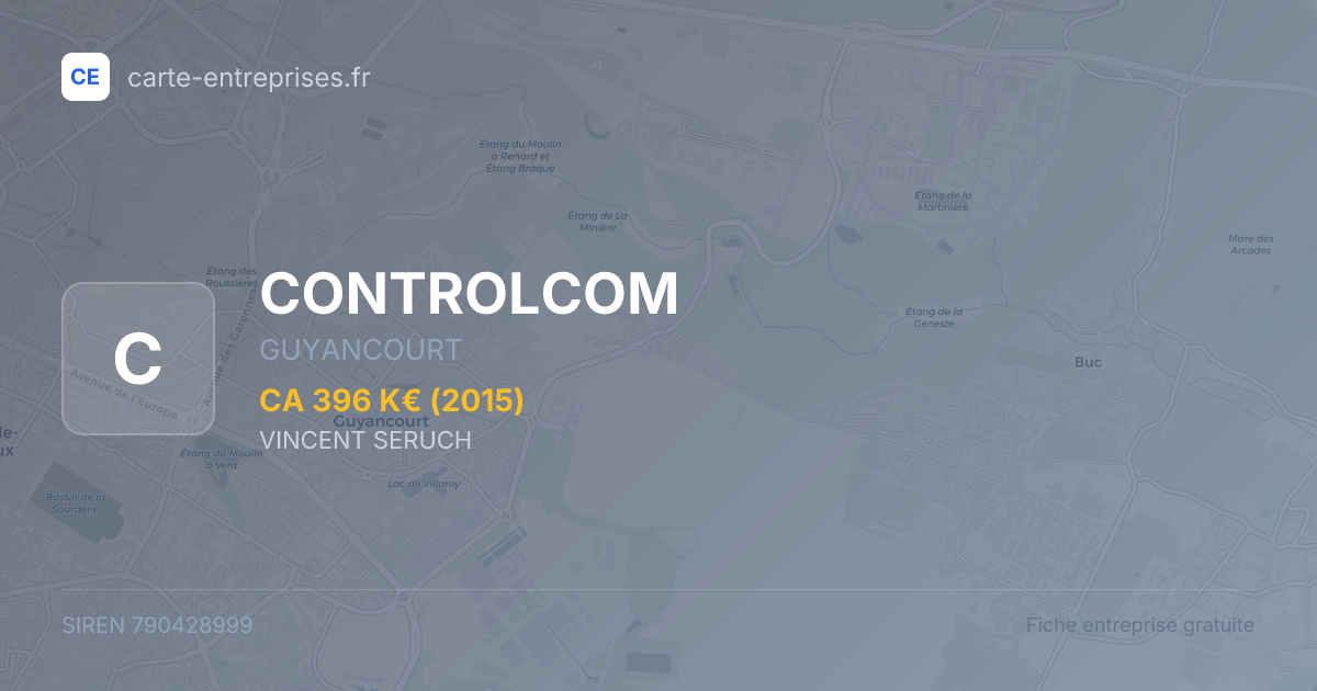 CONTROLCOM — 790428999 — fiche entreprise