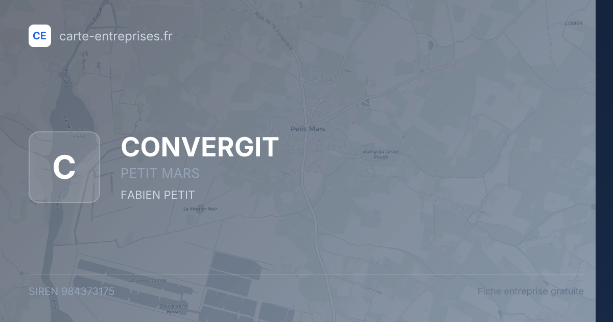 CONVERGIT — 984373175 — fiche entreprise