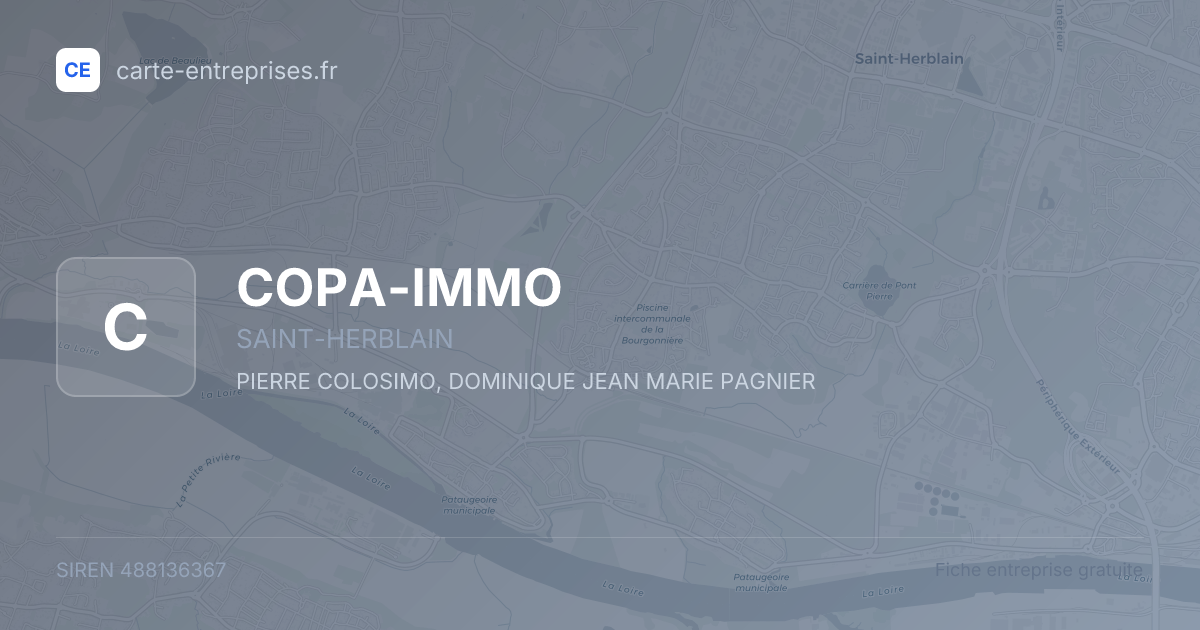 COPA-IMMO — 488136367 — fiche entreprise
