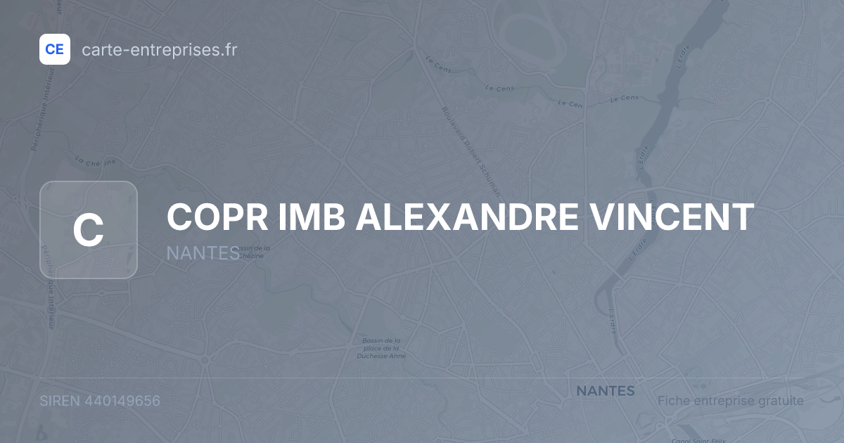 COPR IMB ALEXANDRE VINCENT — 440149656 — fiche entreprise