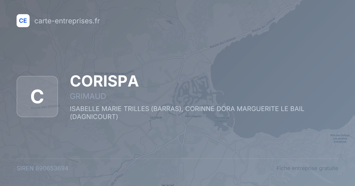 CORISPA — 890653694 — fiche entreprise