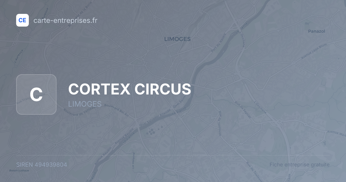CORTEX CIRCUS — 494939804 — fiche entreprise