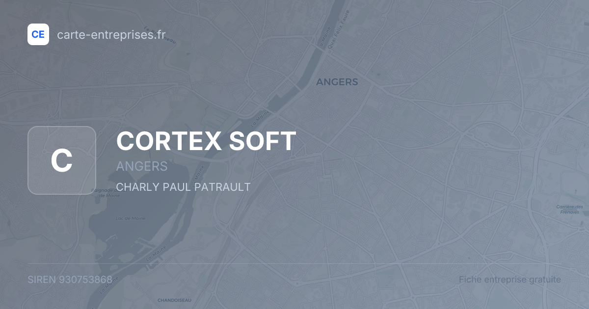 CORTEX SOFT — 930753868 — fiche entreprise