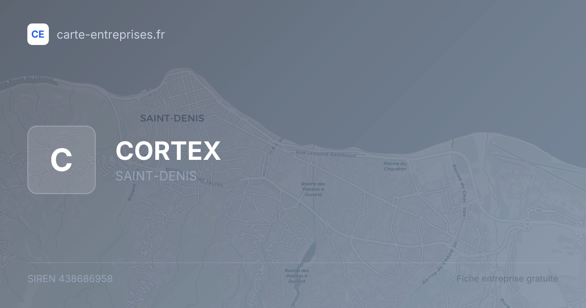 CORTEX — 438686958 — fiche entreprise