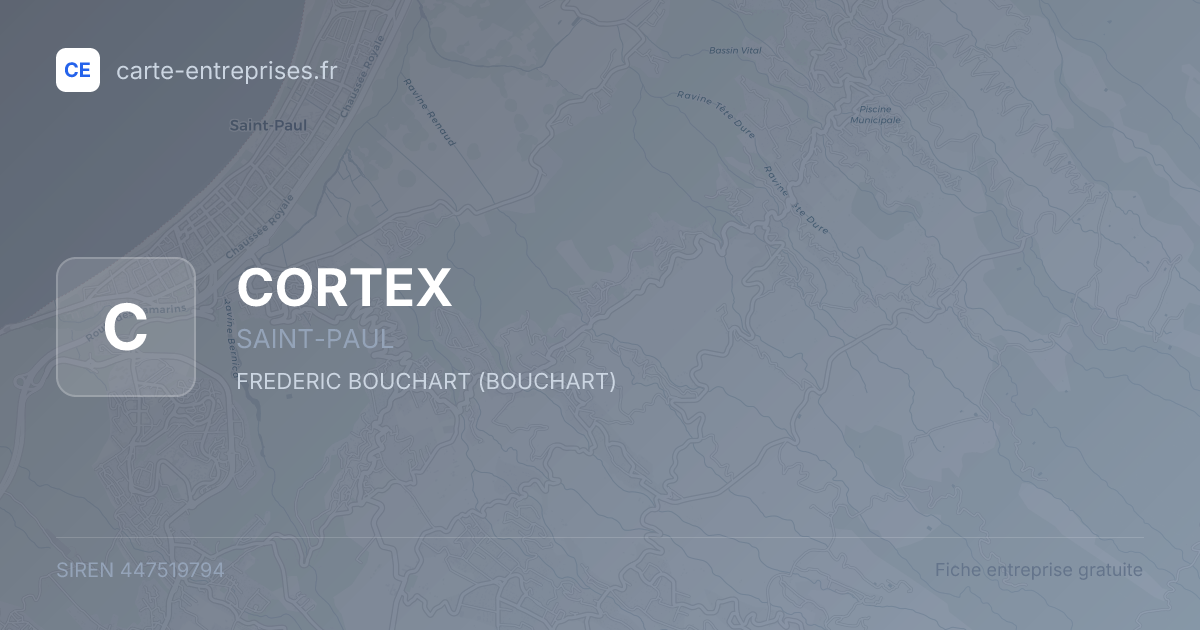 CORTEX — 447519794 — fiche entreprise