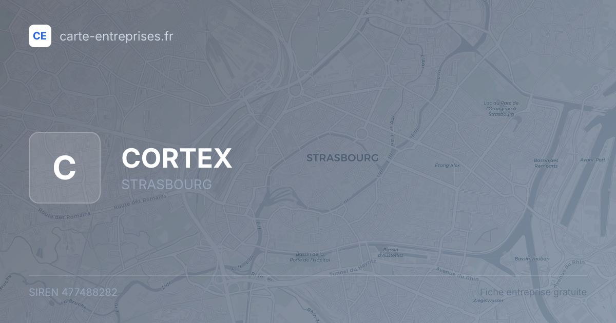CORTEX — 477488282 — fiche entreprise