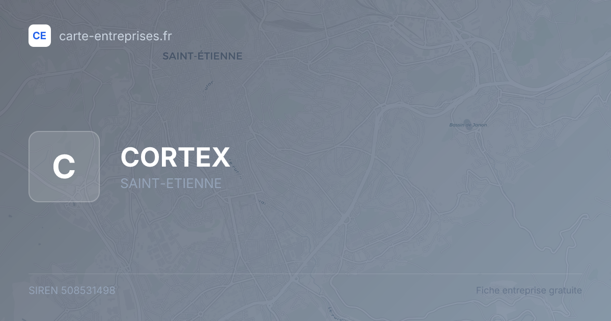 CORTEX — 508531498 — fiche entreprise