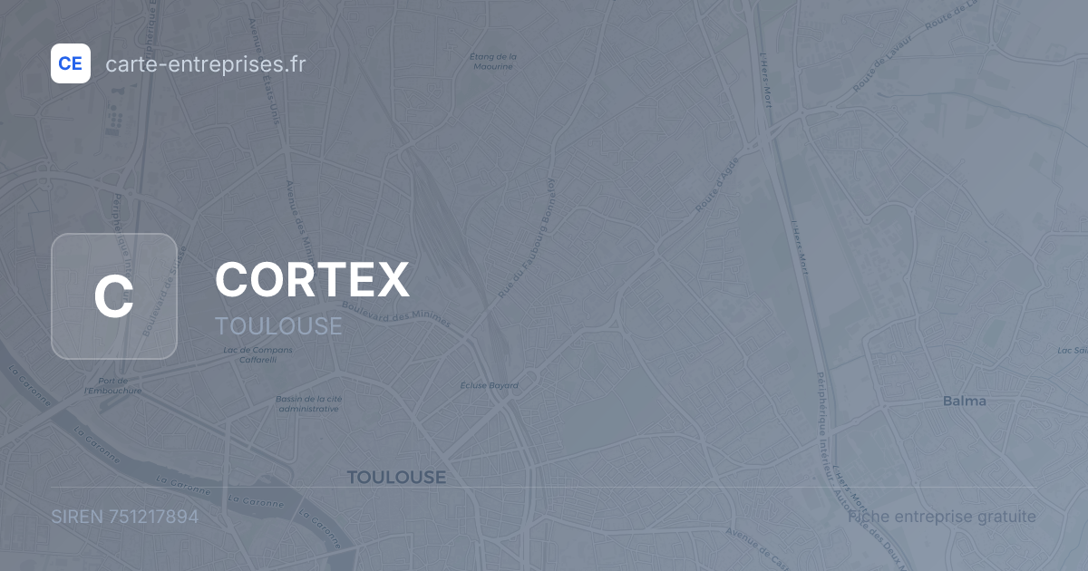 CORTEX — 751217894 — fiche entreprise