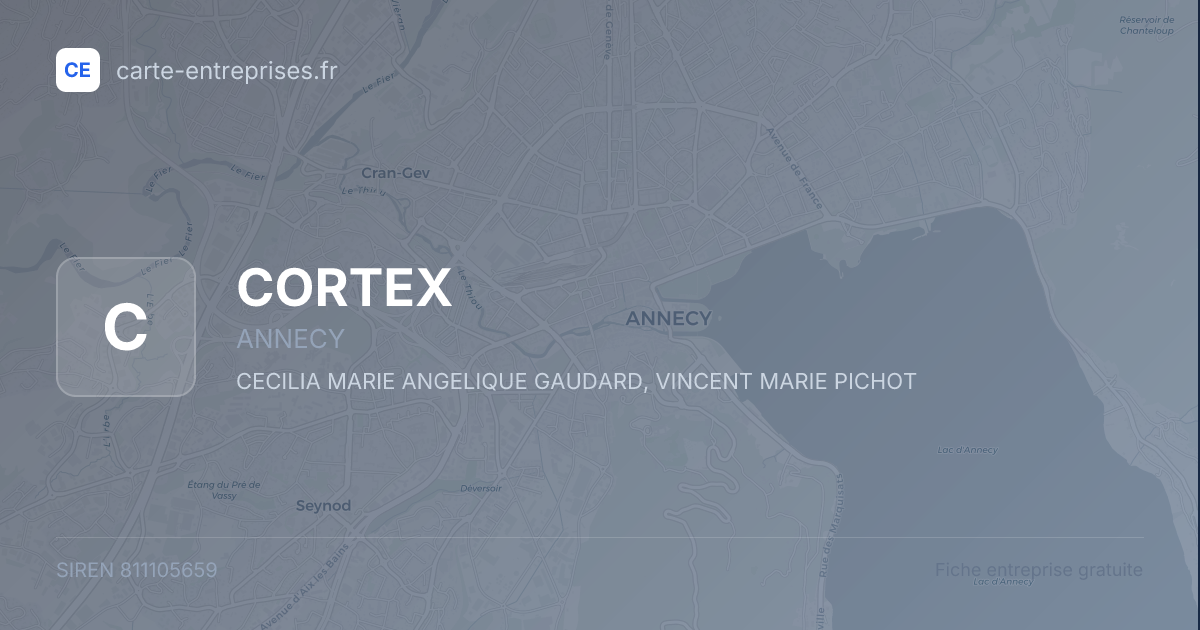 CORTEX — 811105659 — fiche entreprise