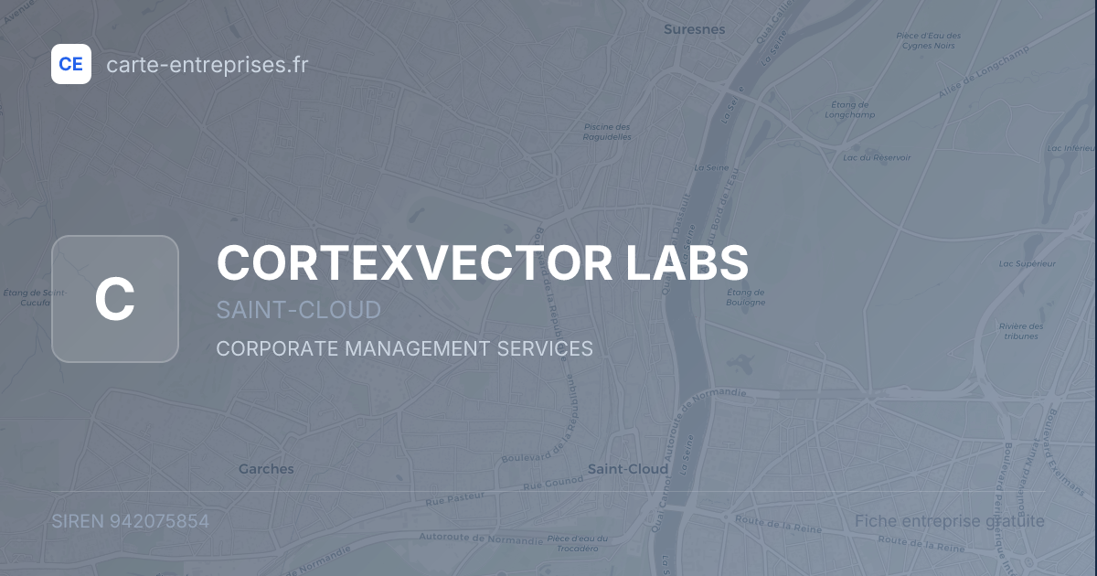 CORTEXVECTOR LABS — 942075854 — fiche entreprise