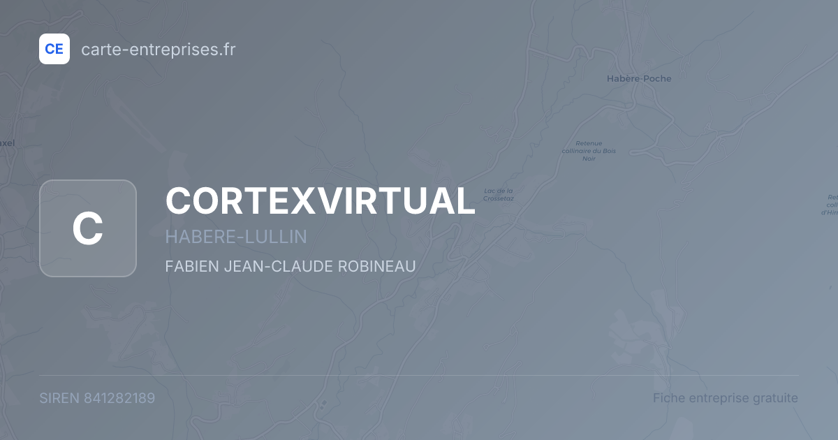 CORTEXVIRTUAL — 841282189 — fiche entreprise