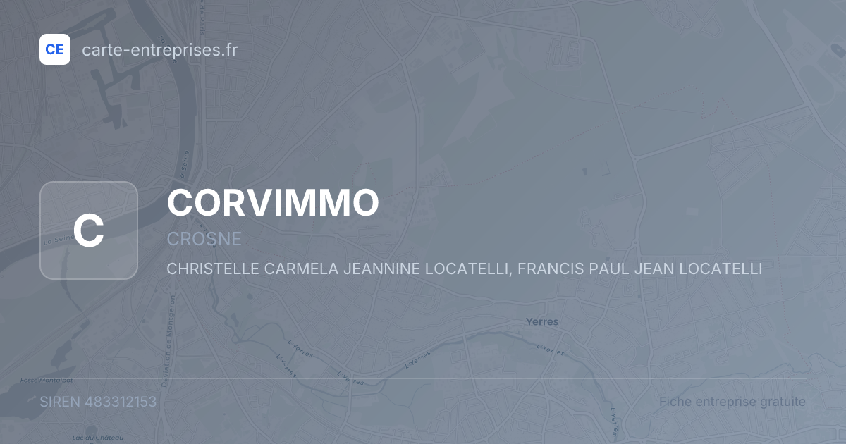 CORVIMMO — 483312153 — fiche entreprise
