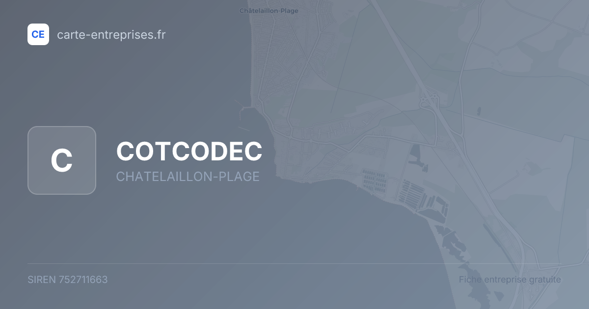 COTCODEC — 752711663 — fiche entreprise