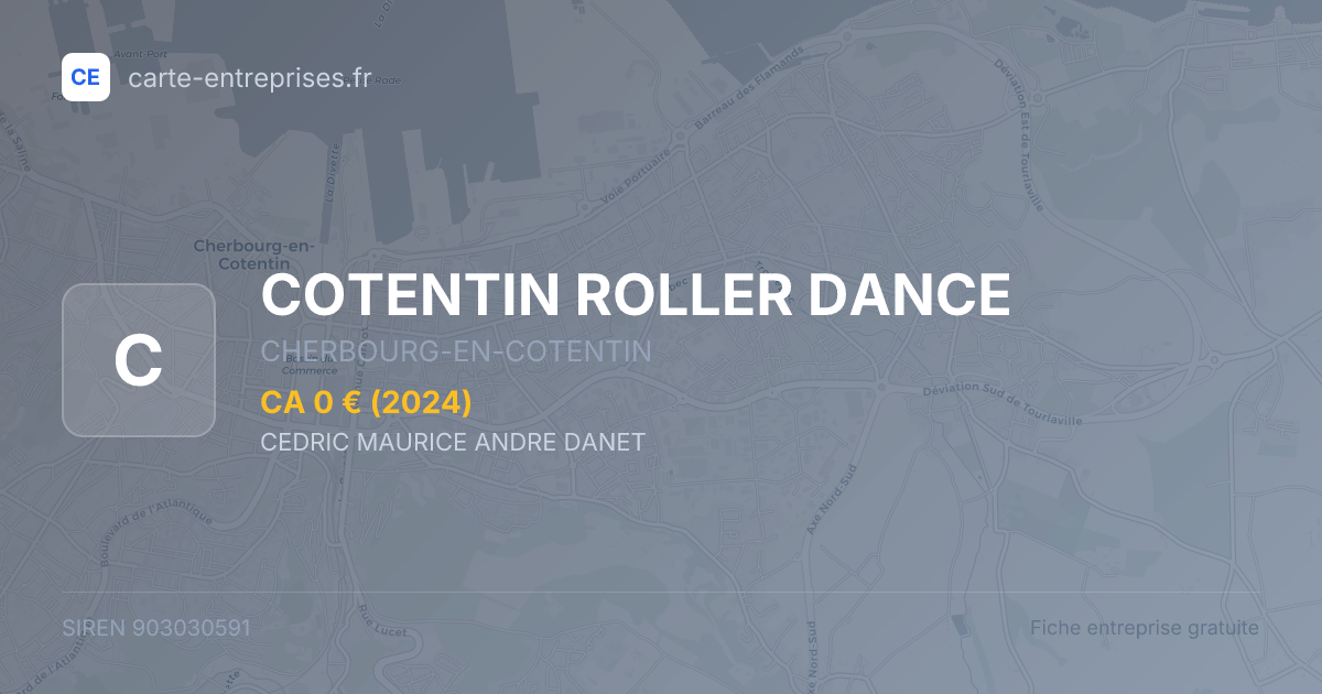 COTENTIN ROLLER DANCE — 903030591 — fiche entreprise