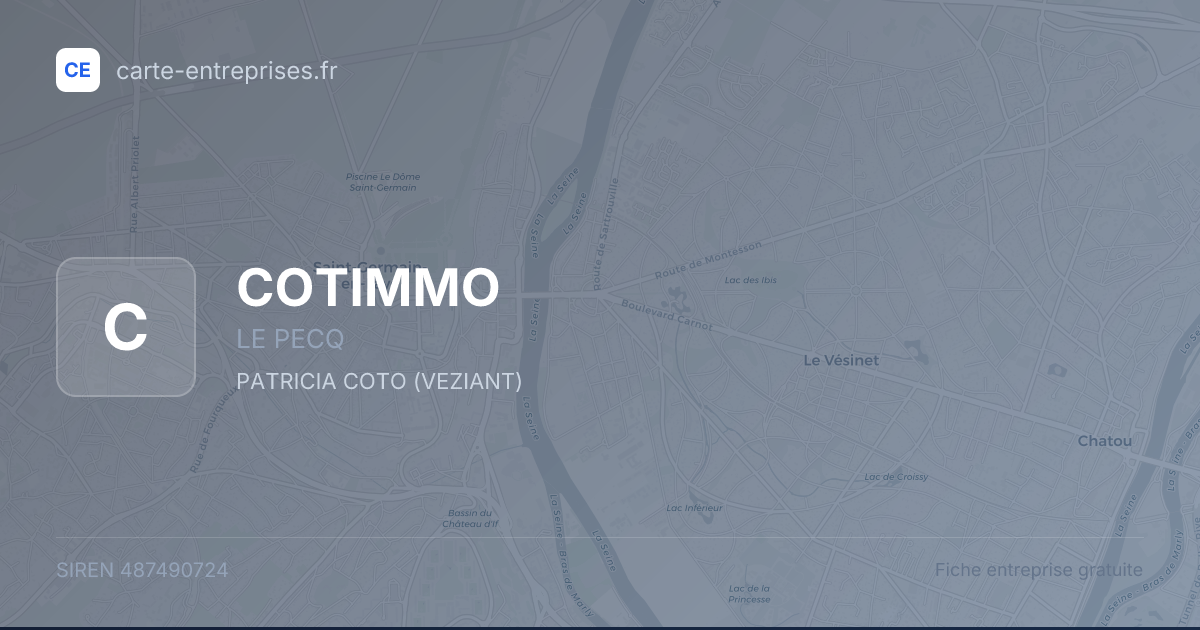 COTIMMO — 487490724 — fiche entreprise