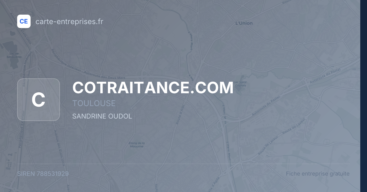 COTRAITANCE.COM — 788531929 — fiche entreprise