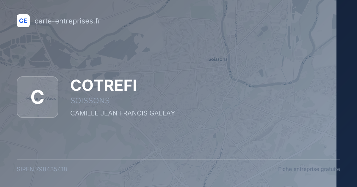 COTREFI — 798435418 — fiche entreprise