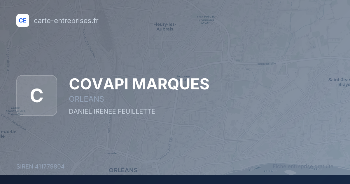 COVAPI MARQUES — 411779804 — fiche entreprise