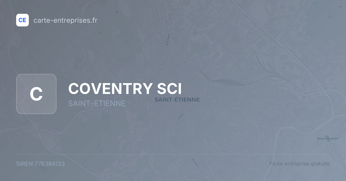 COVENTRY SCI — 776384133 — fiche entreprise