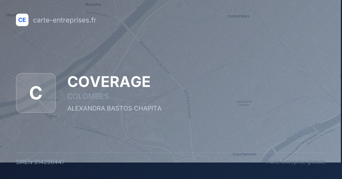 COVERAGE — 914296447 — fiche entreprise