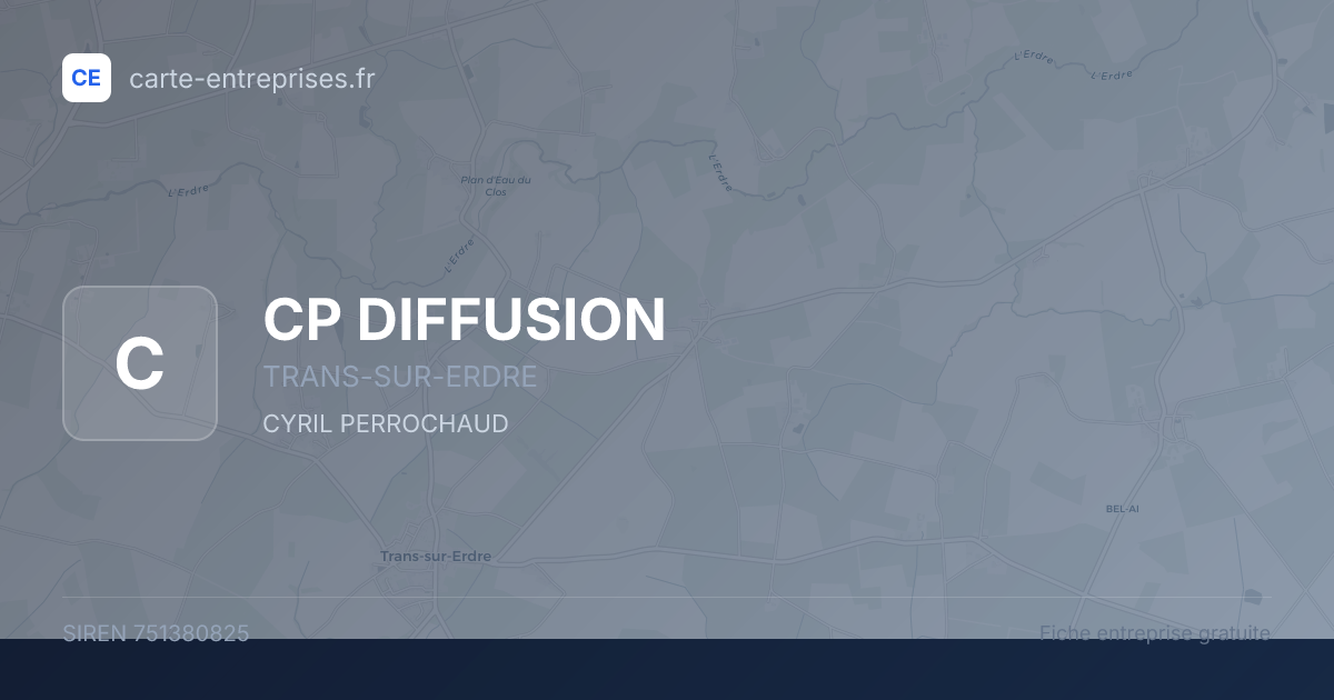 CP DIFFUSION — 751380825 — fiche entreprise
