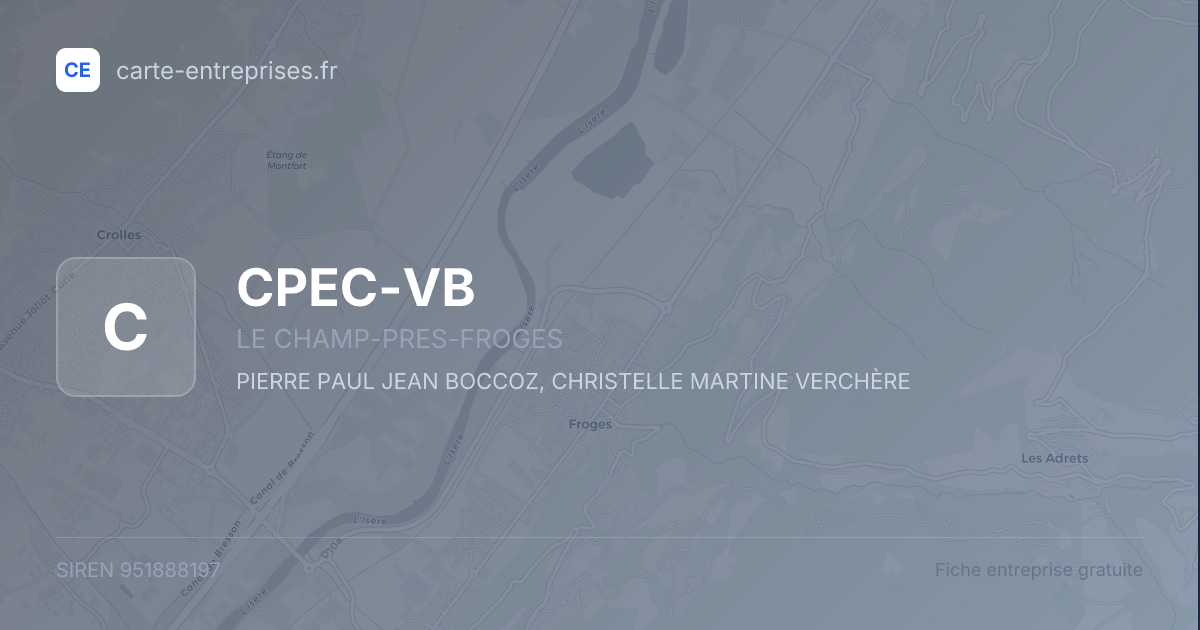 CPEC-VB — 951888197 — fiche entreprise
