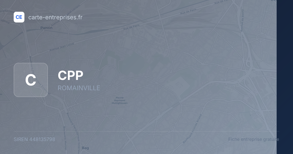 CPP — 448135798 — fiche entreprise