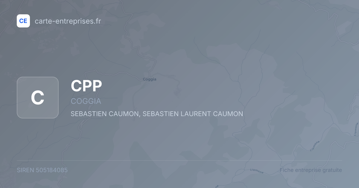 CPP — 505184085 — fiche entreprise
