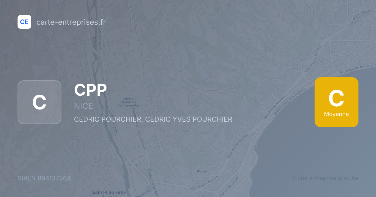 CPP — 894137264 — fiche entreprise